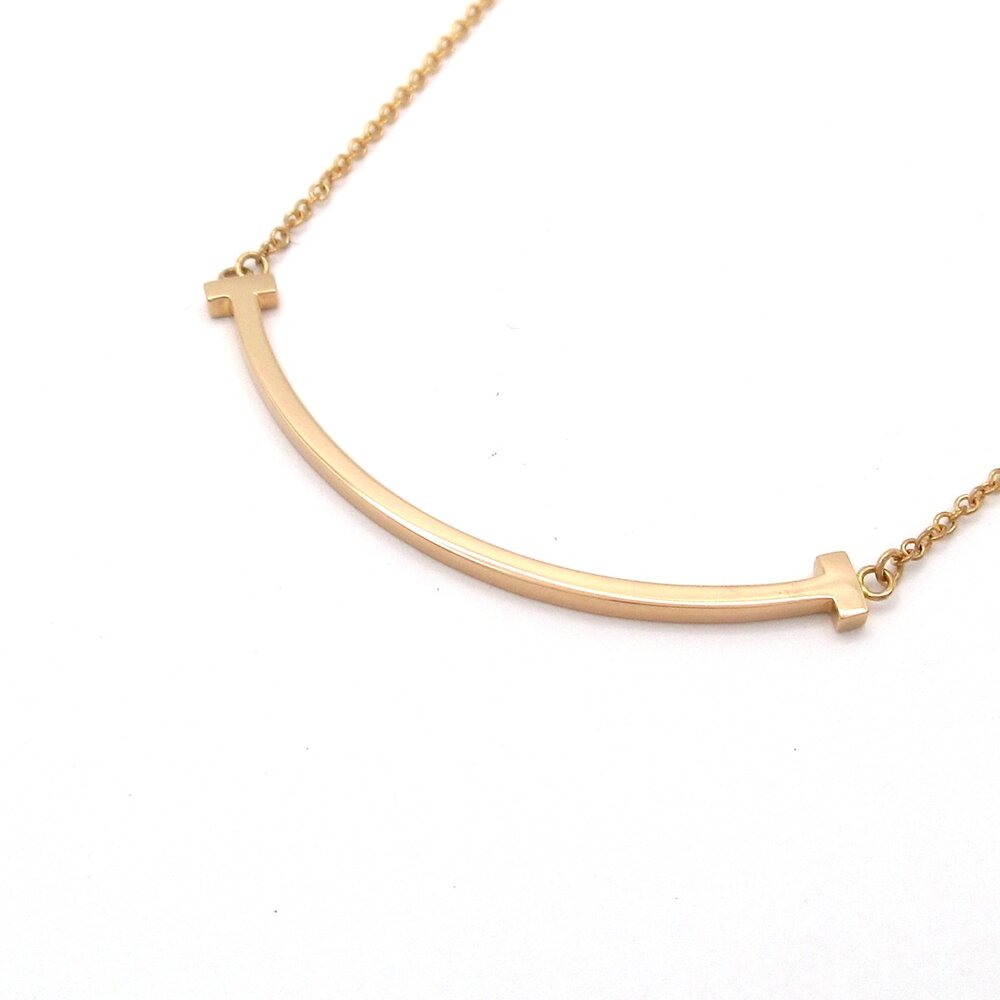 Tiffany & Co. T Smile Pendant (Small) Necklace